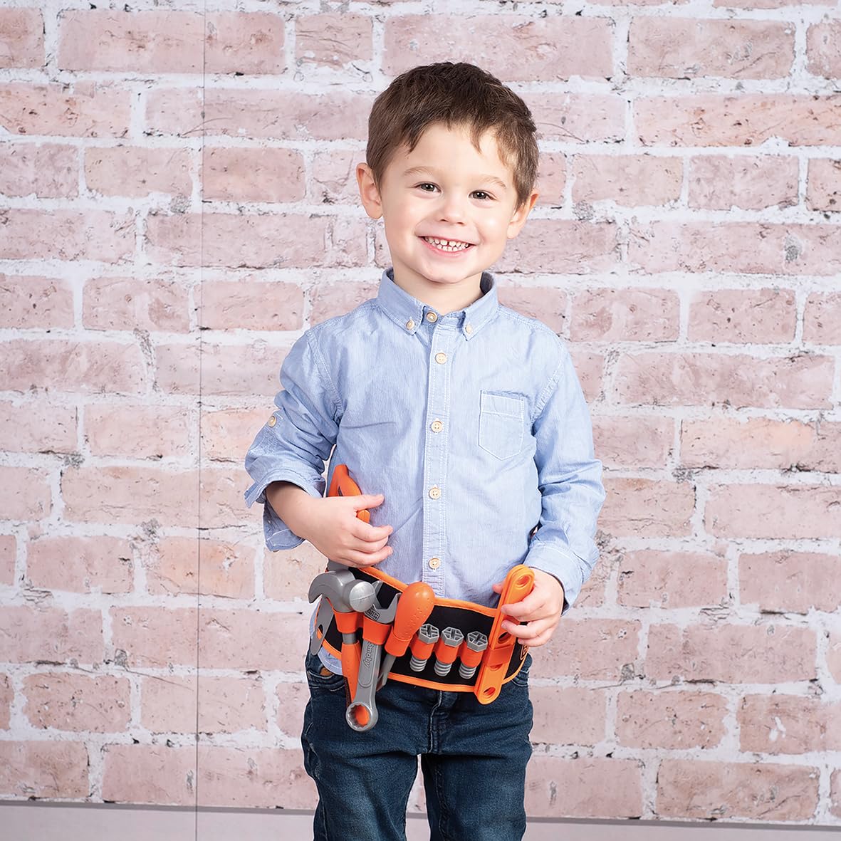 smoby-black-decker-werkzeugg-rtel-spielwerkzeug-14-teile image 3