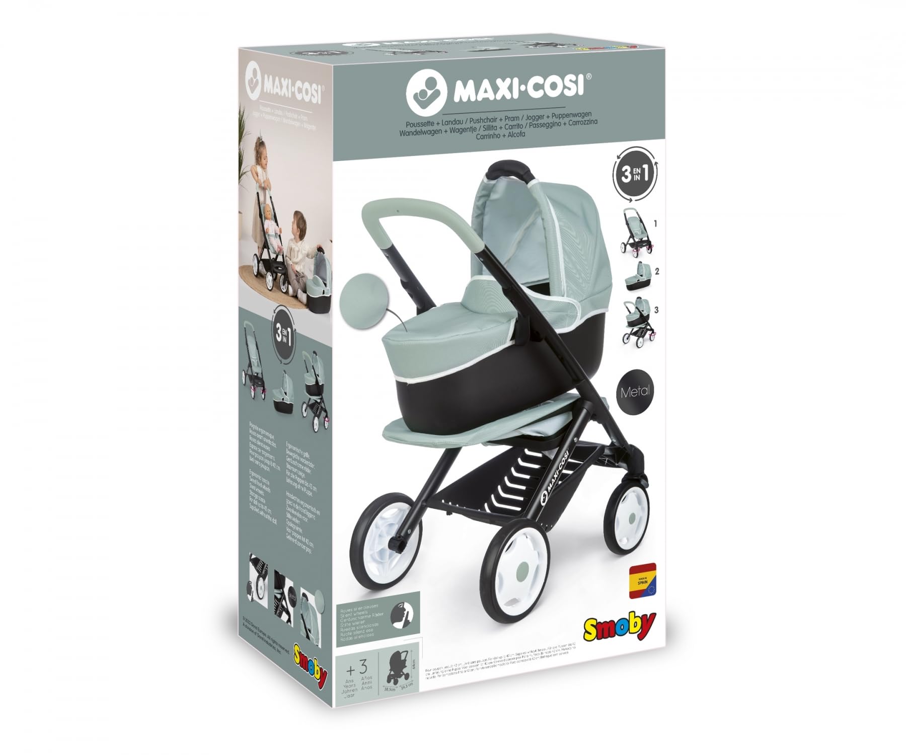 smoby-maxi-cosi-3-in-1-kombi-puppenwagen-f-r-42-cm-puppen image 4