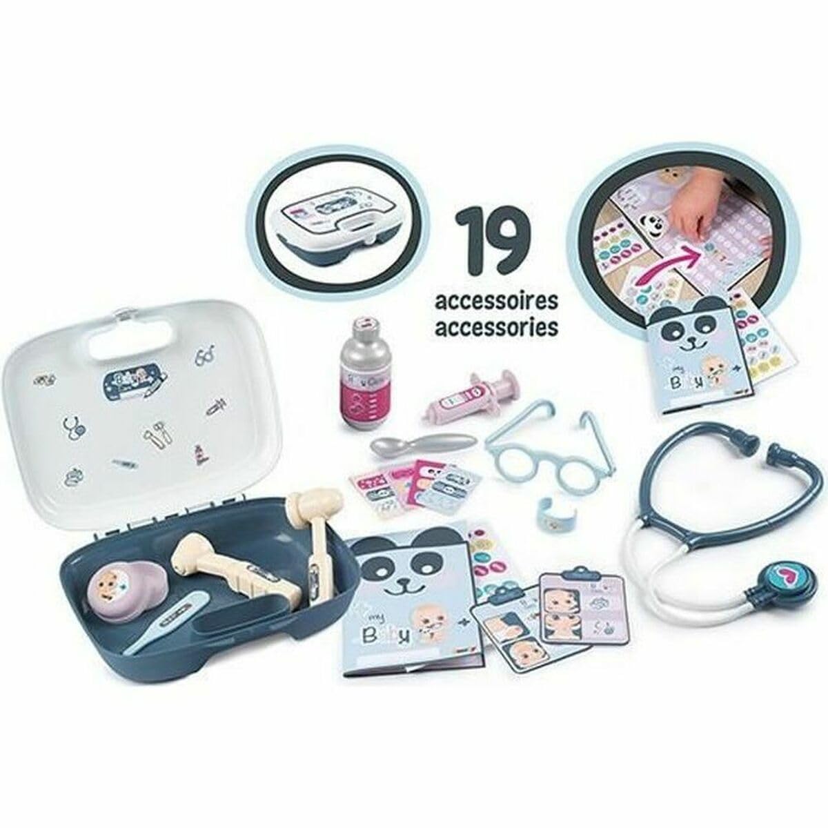 smoby-baby-care-arztkoffer-behandlungsfall-mit-19-teilen image 6