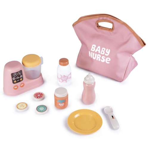 smoby-baby-nurse-lunch-set-puppen-mahlzeitset-mit-mixer image 8