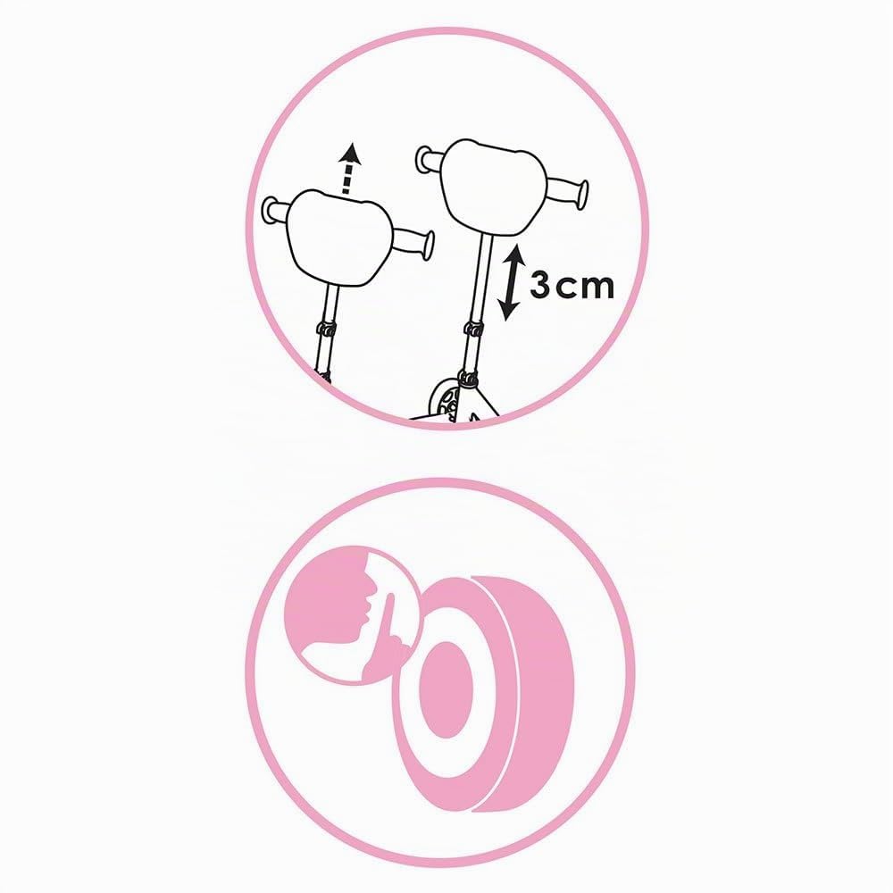 smoby-disney-princess-roller-dreirad-scooter-3-r-der image 2