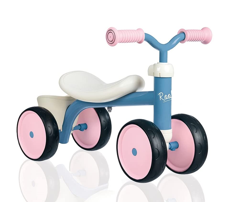 smoby-life-rookie-laufrad-rosa-mit-korb-ab-12-monaten image 1