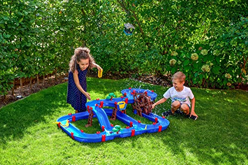 aquaplay-mega-water-wheel-wasserbahn-180-cm-mit-2-booten image 8