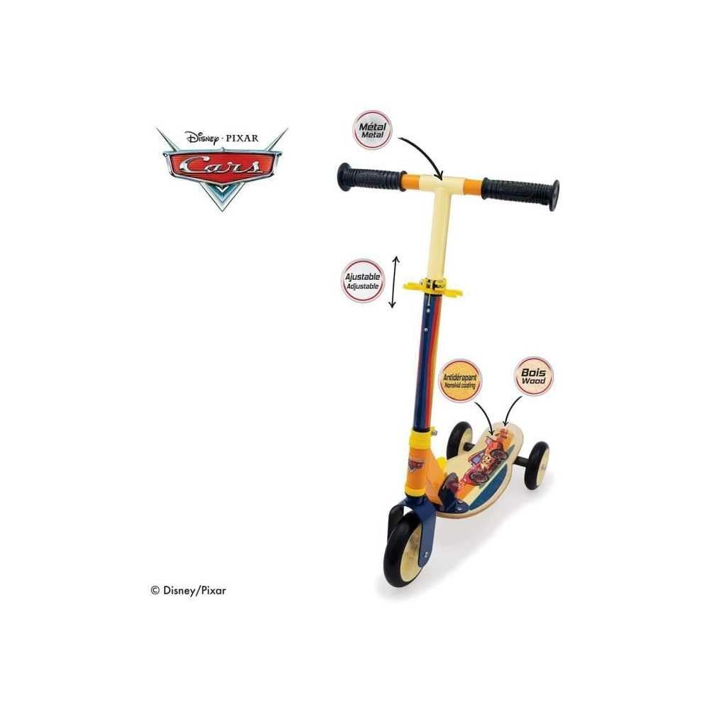 smoby-disney-cars-wooden-scooter-roller-3-r-drig-holz-ab-3-j image 2