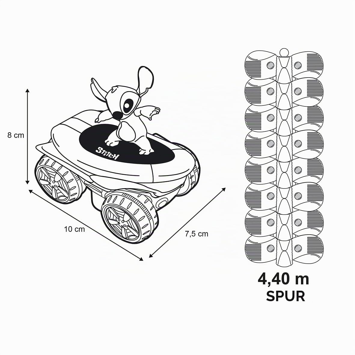 smoby-flextreme-stitch-rennbahn-set-autobahn-4-4-m-ab-4-jahren image 7