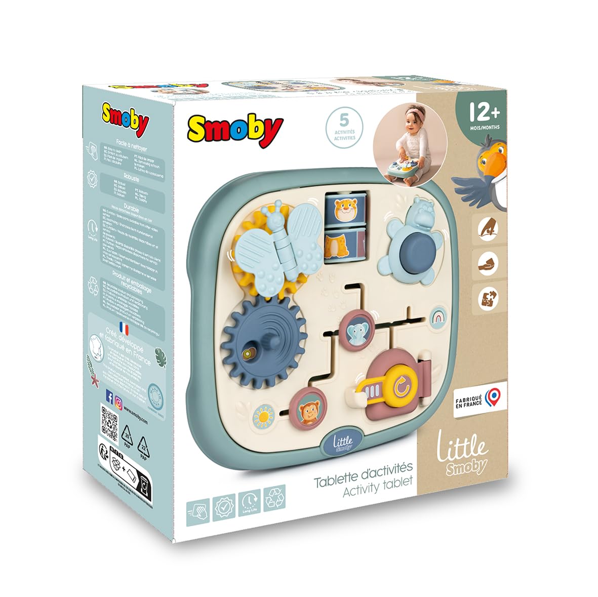 smoby-little-activity-board-motorikbrett-ab-1-jahr image 7