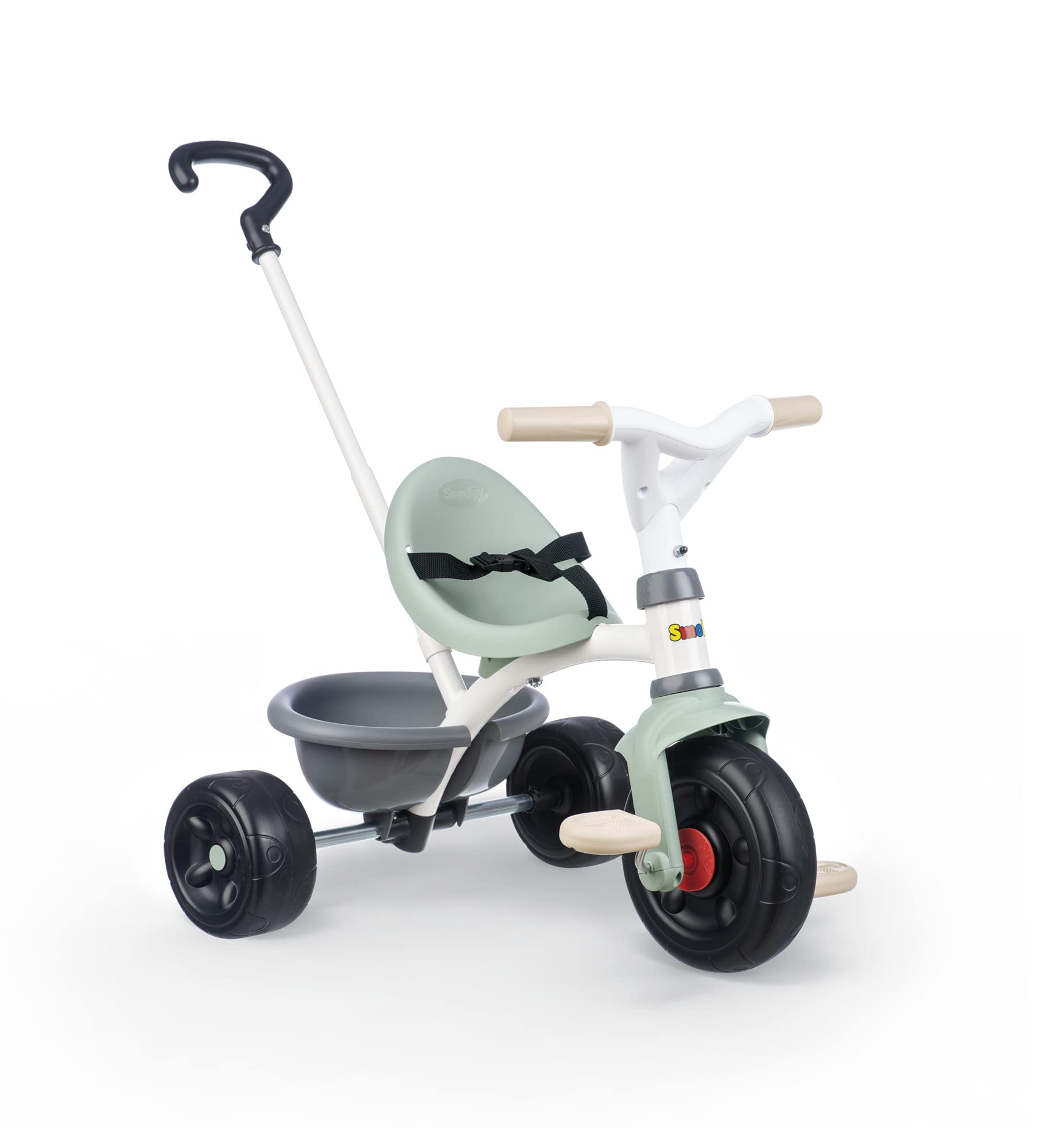 smoby-life-dreirad-be-fun-blau-mit-schiebestange-ab-15-monaten image 1