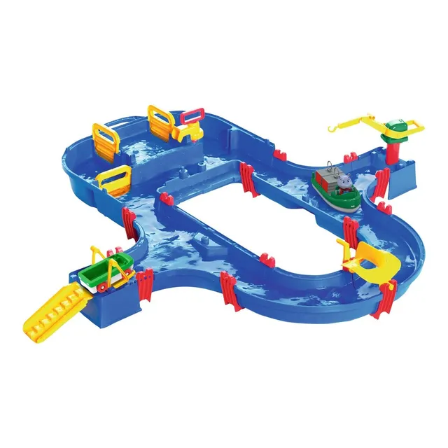 aquaplay-watertable-superset-wasserbahn-41-teile-wilma image 1