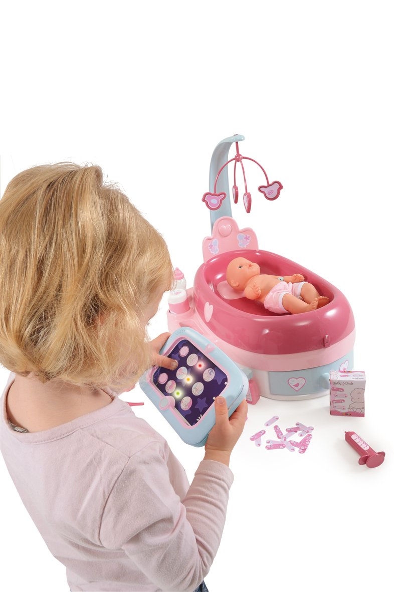 smoby-baby-nurse-puppenpflege-station-elektronisch-mit-puppe image 7