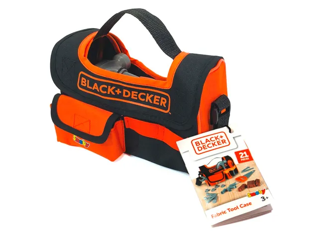 smoby-black-decker-werkzeugtasche-spielzeug-werkzeugset-rollenspiel image 1