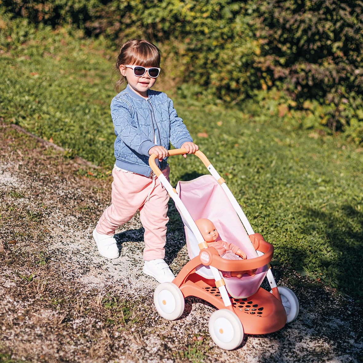 smoby-baby-nurse-puppen-kinderwagen-bis-42-cm-ab-18-monaten image 5