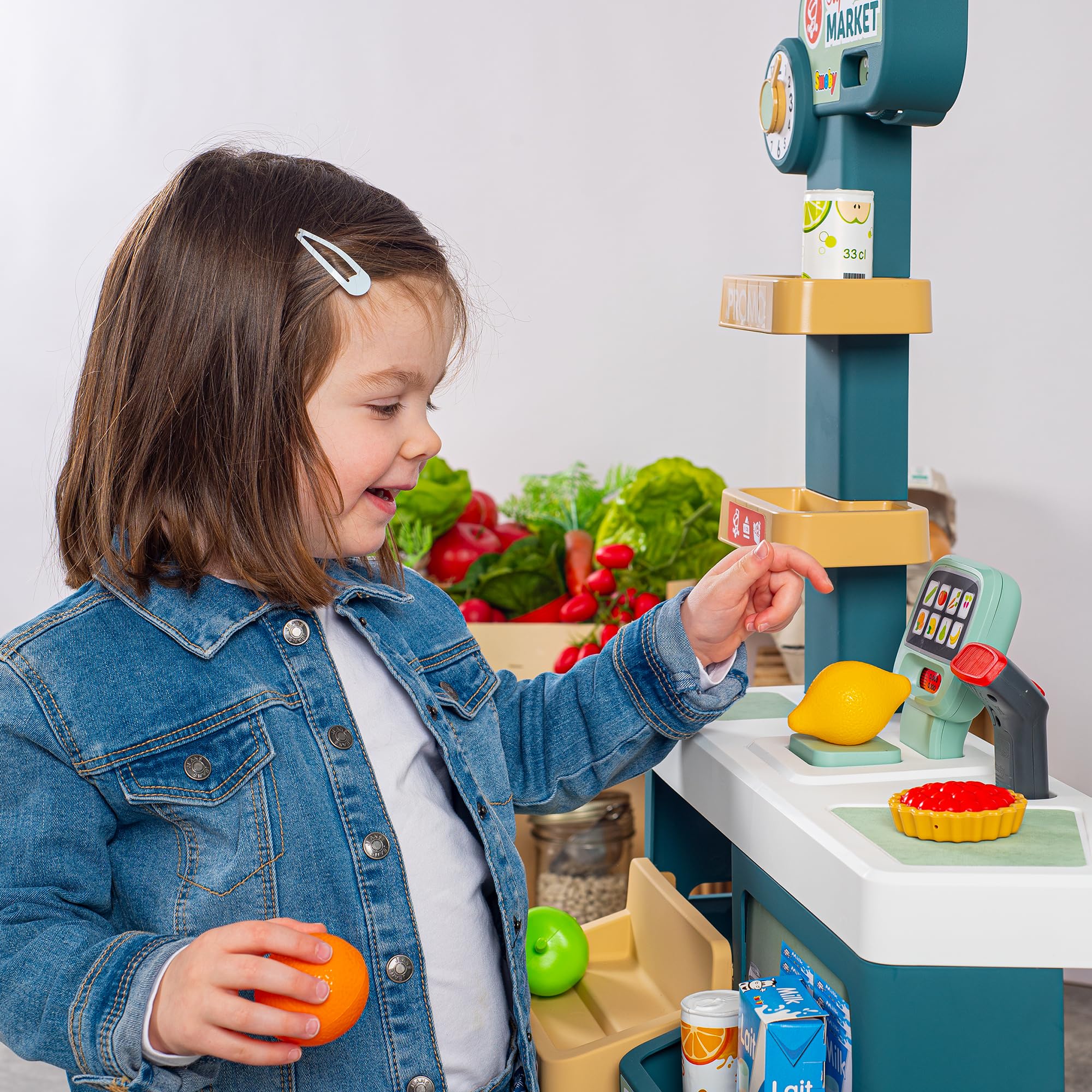smoby-life-supermarkt-kaufladen-mit-einkaufswagen image 6