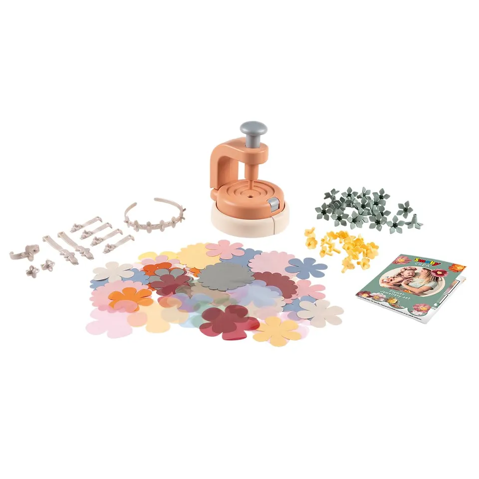 smoby-crea-schmuck-bastelset-blumenpresse-ab-3-jahren image 1