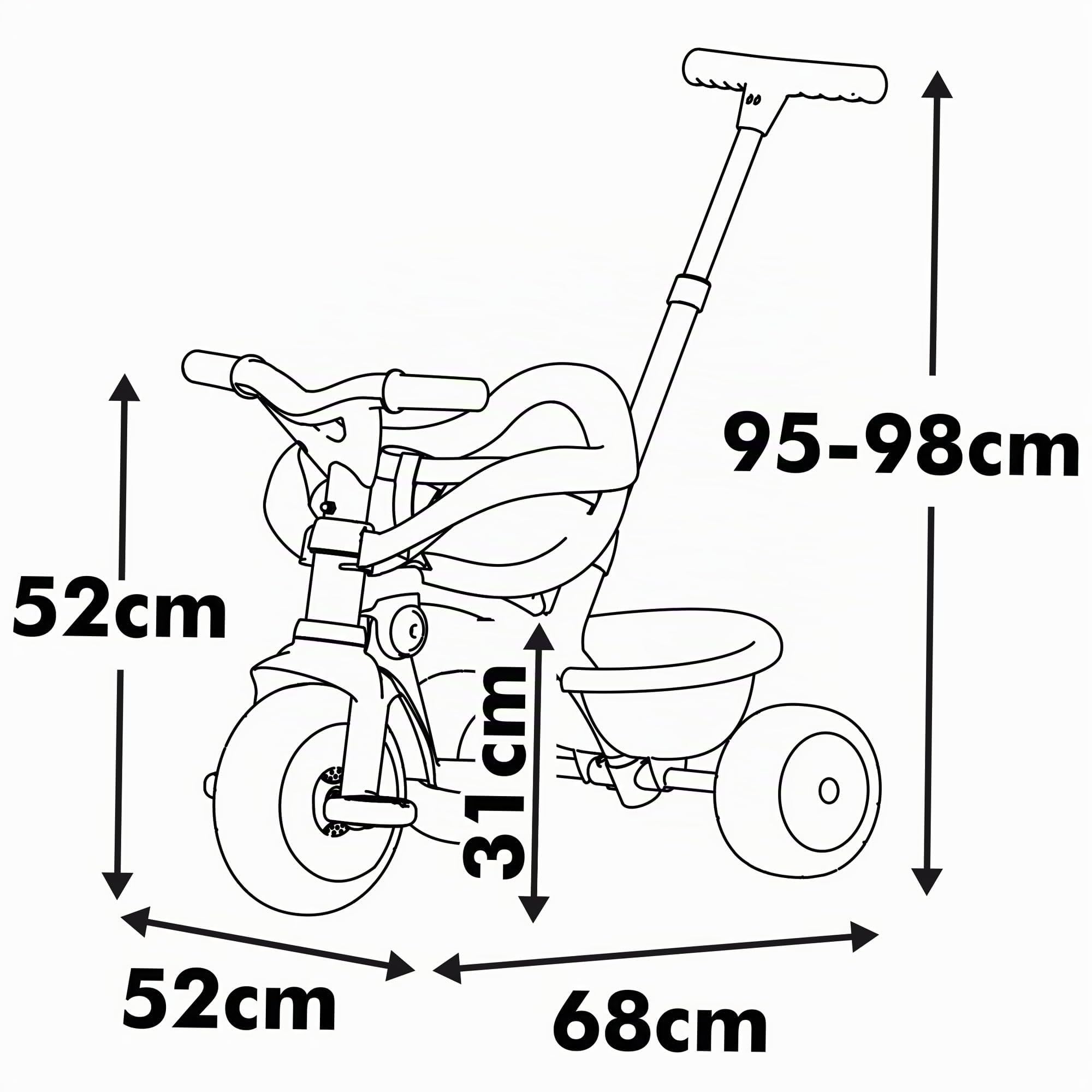 smoby-life-be-fun-komfort-dreirad-gr-n-mit-schubstange-ab-10-m image 6