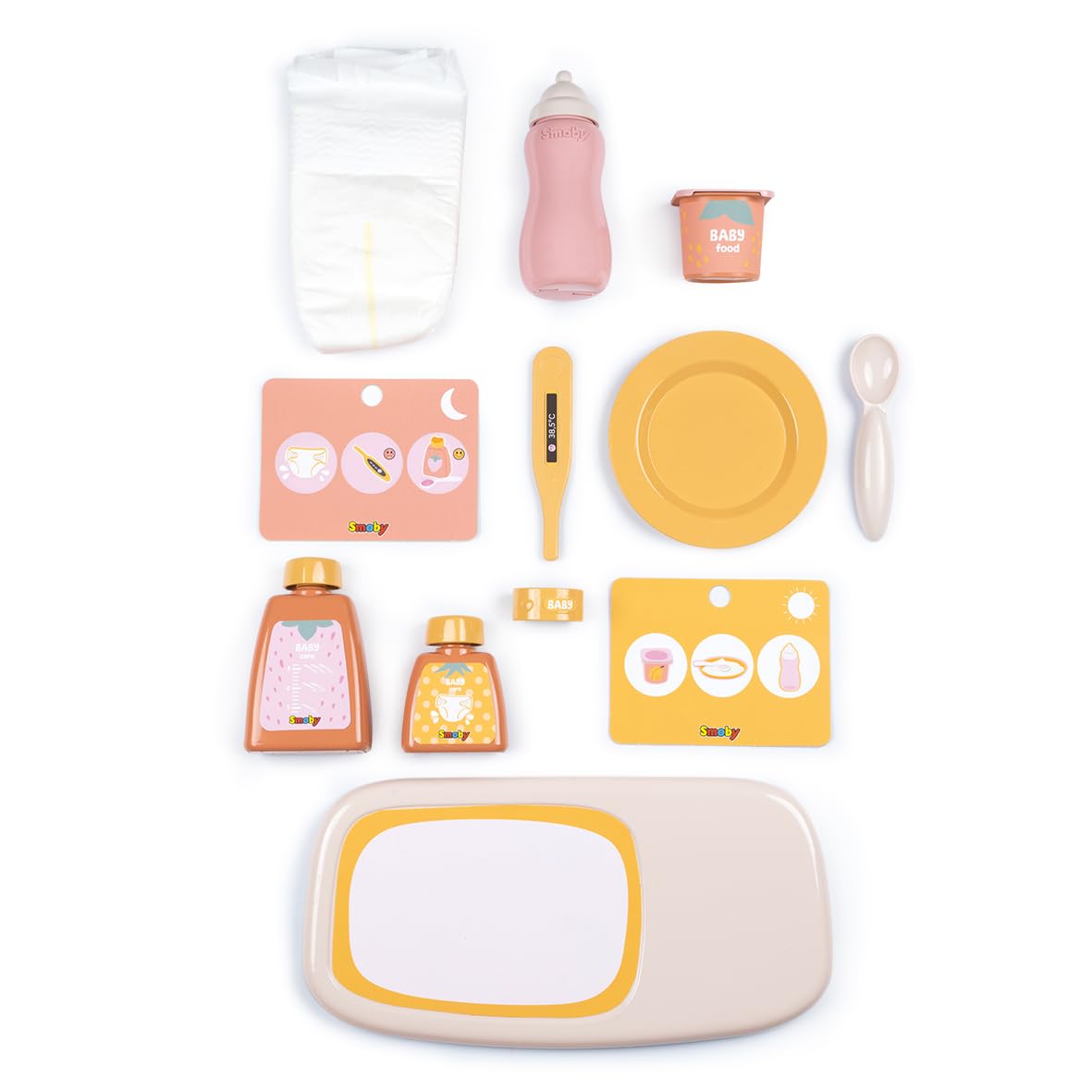 smoby-baby-nurse-puppen-pflegekoffer-pflegeset-13-teilig-ab-3-j image 3