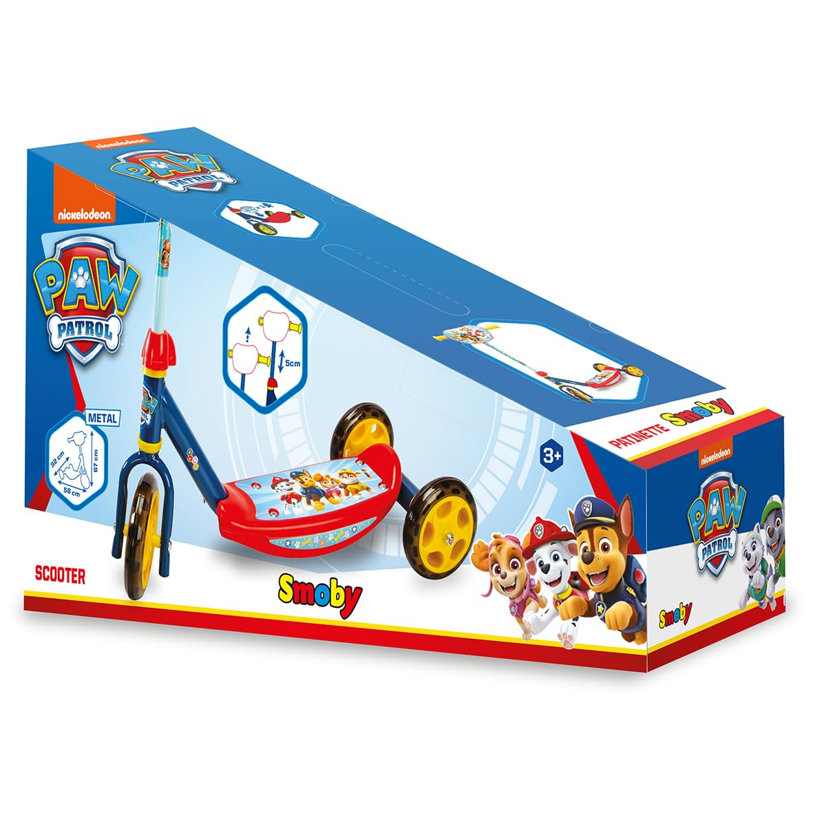 smoby-paw-patrol-roller-3-rad-scooter-verstellbar-bis-20-kg image 5