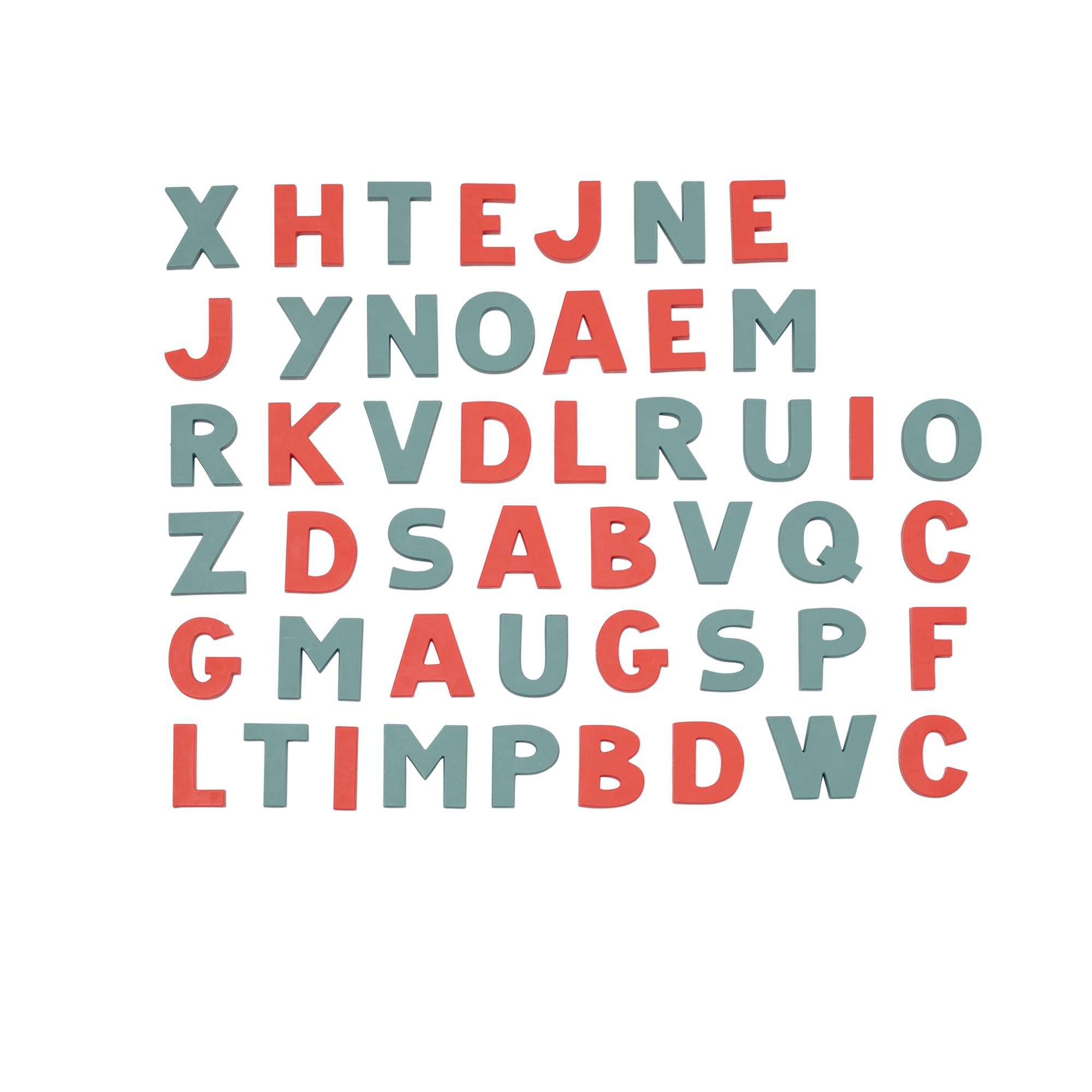 smoby-life-magnetbuchstaben-48-gro-buchstaben-rot-t-rkis-set image 1