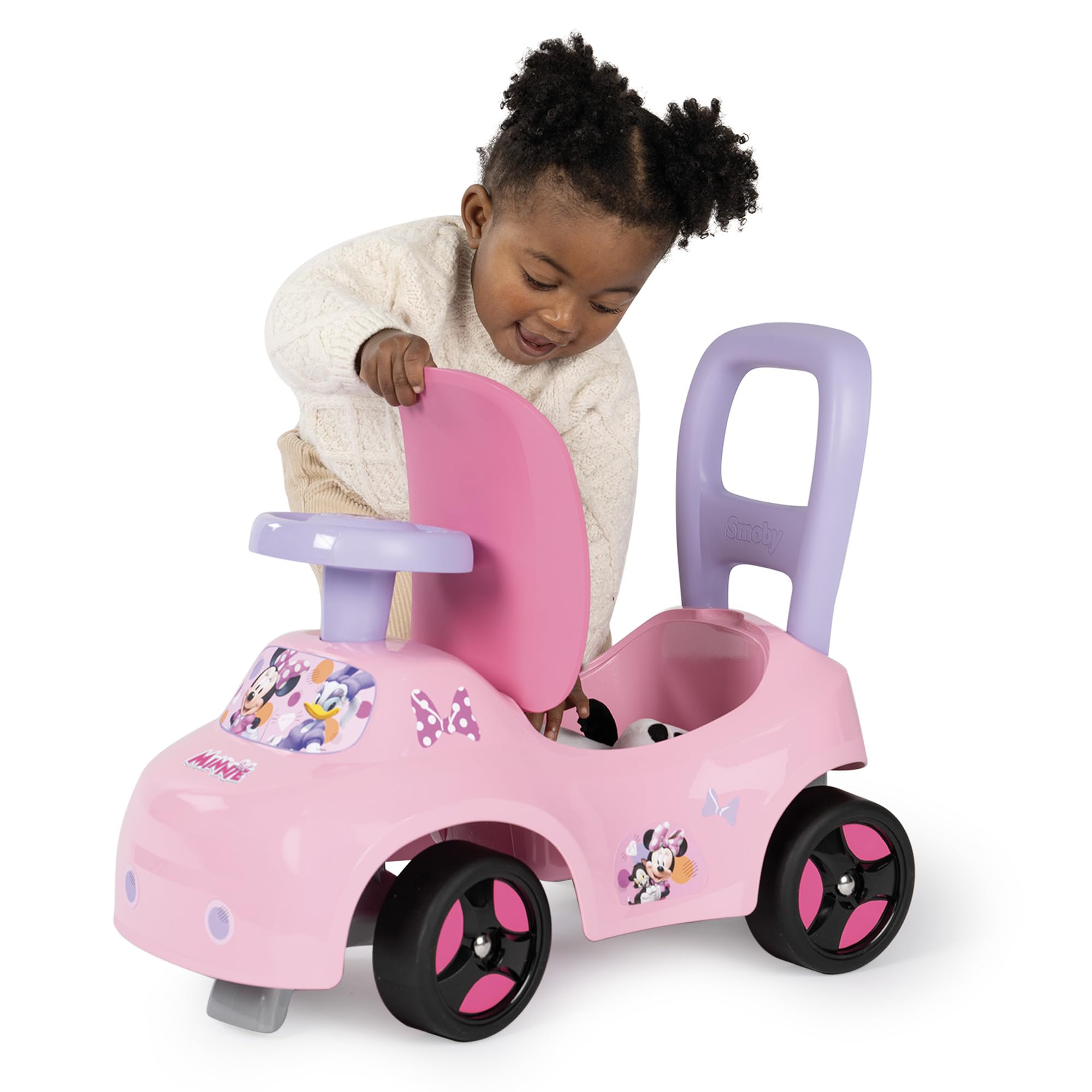 smoby-minnie-maus-rutscher-mit-hupe-und-staufach-ab-10-monaten image 3