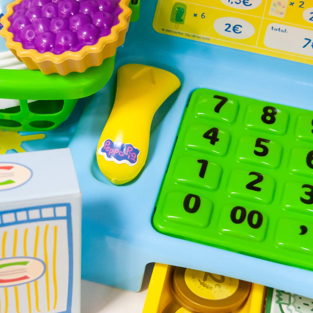 smoby-peppa-pig-registrierkasse-spielkasse-mit-23-teilen-mechanisch image 4