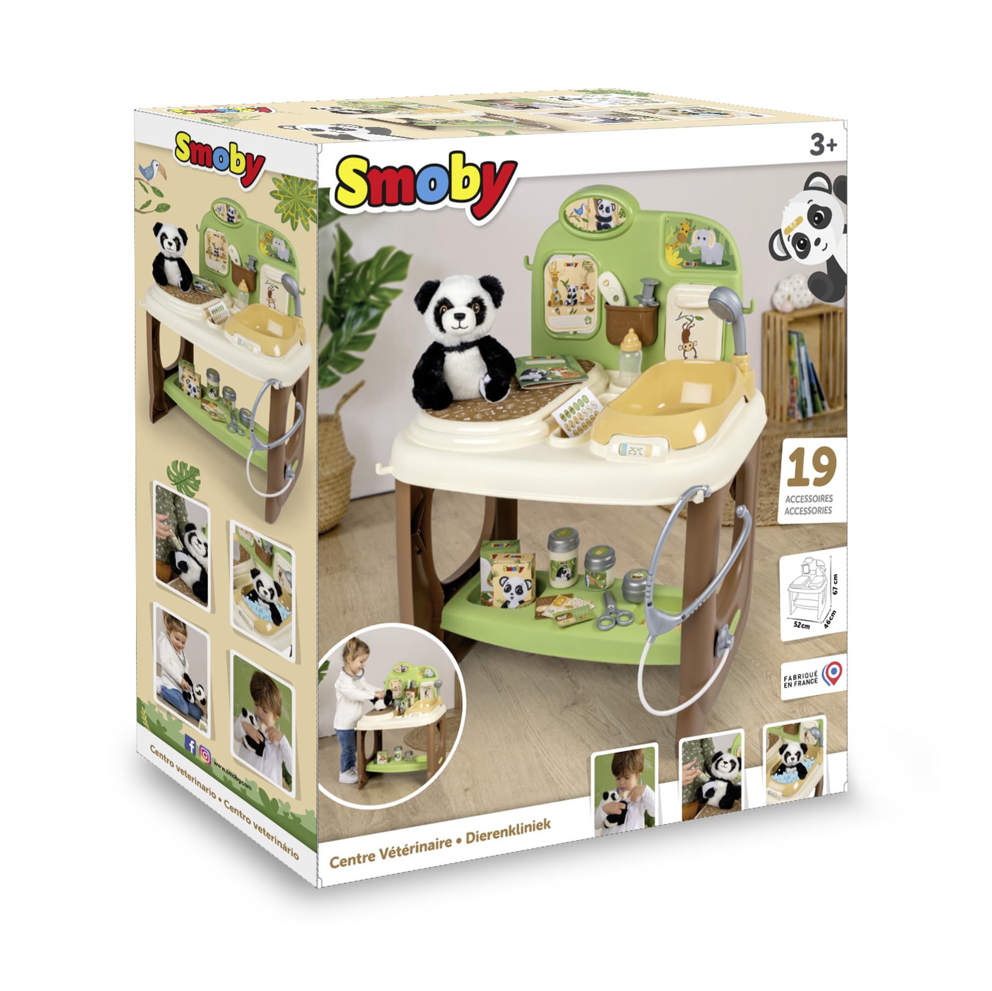 smoby-baby-care-tierarzt-klinik-spielset-mit-panda-ab-3-jahre image 7