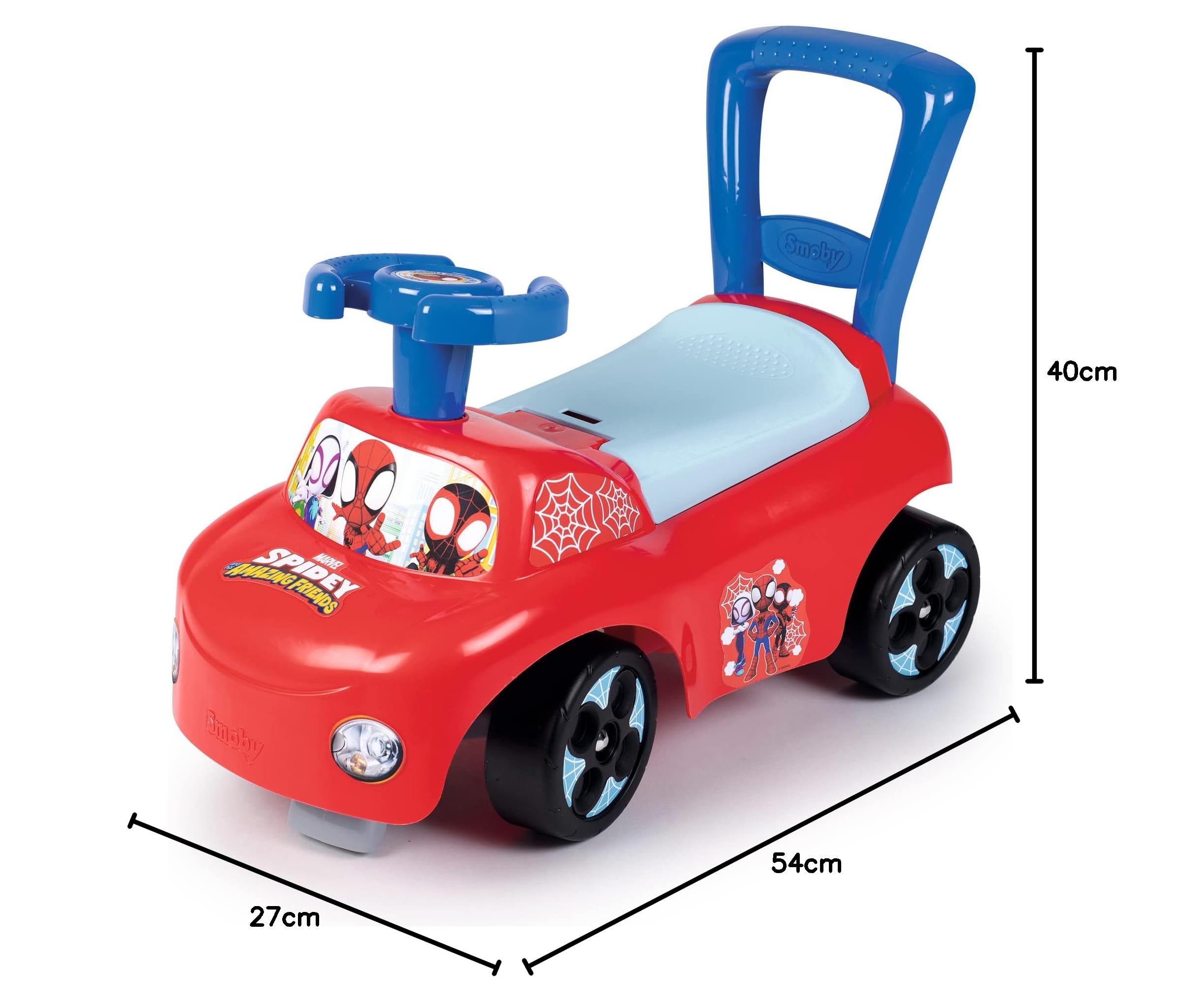 smoby-spidey-rutschauto-rutscher-ab-10-monate-mit-staufach image 5