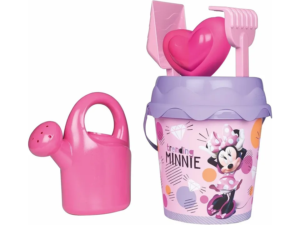 smoby-minnie-mouse-862128-strandeimer-6-teilig-herzform-ab-18-monate image 1