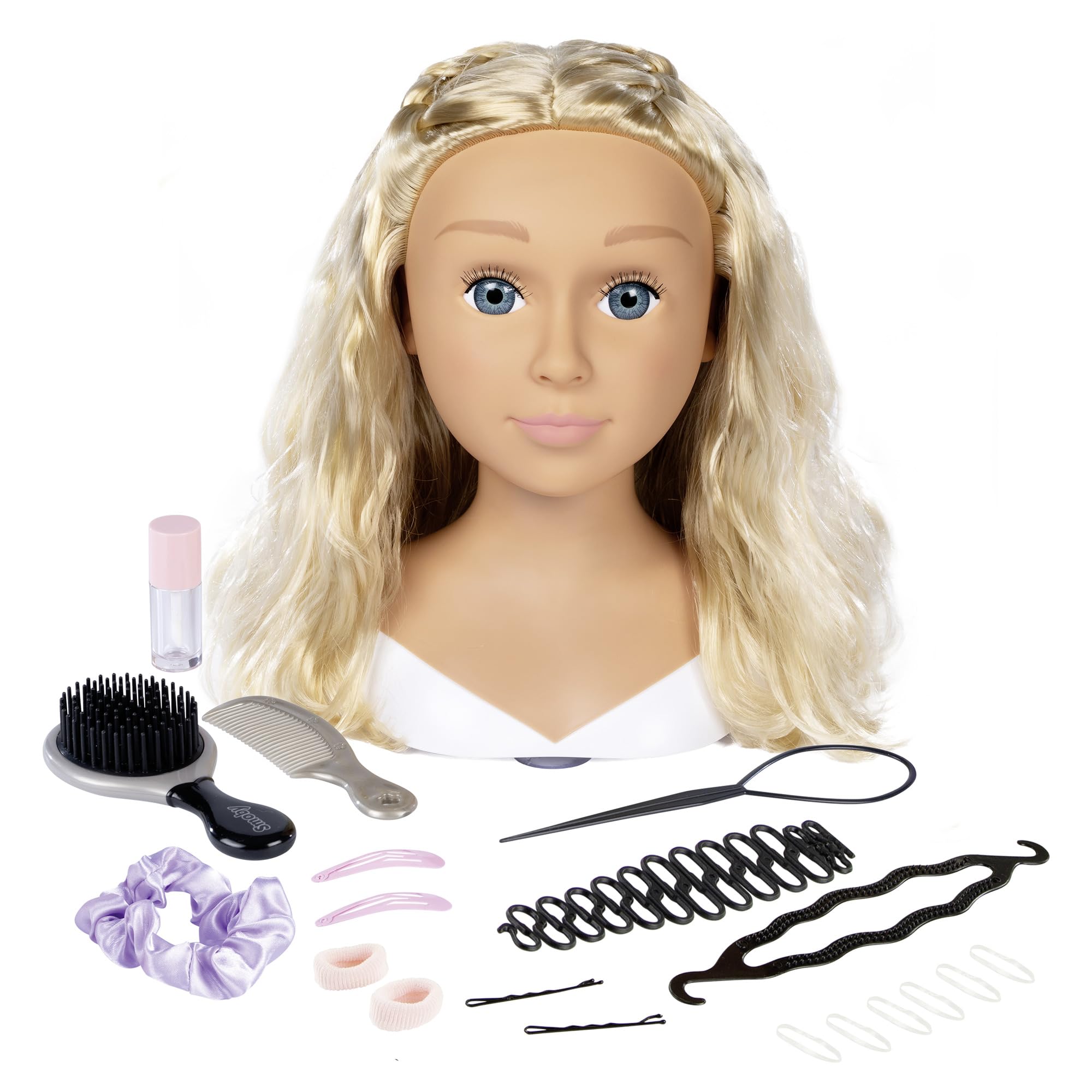smoby-my-beauty-frisierkopf-blond-mit-19-zubeh-r image 1