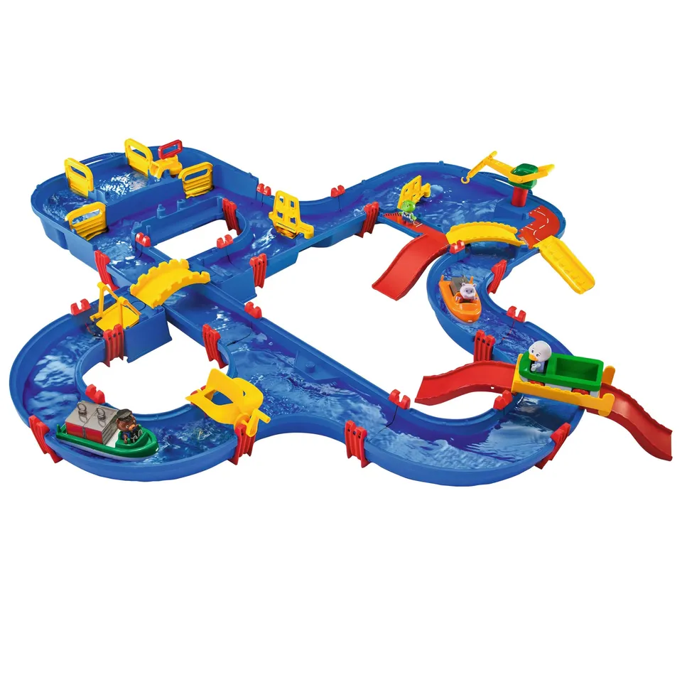 aquaplay-watertable-amphieworld-wasserbahn-79-teile-145-cm image 1