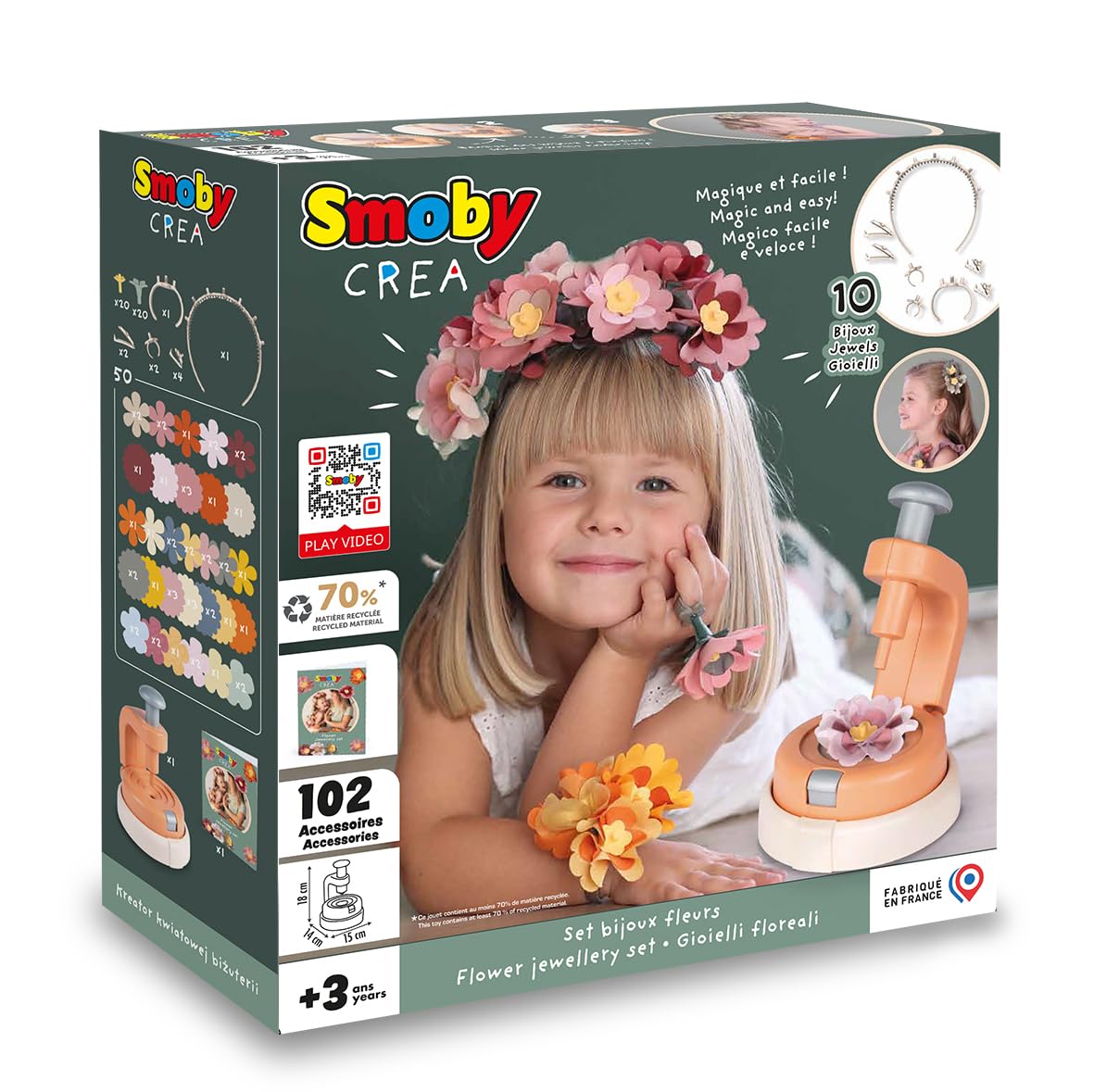 smoby-crea-schmuck-bastelset-blumenpresse-ab-3-jahren image 7