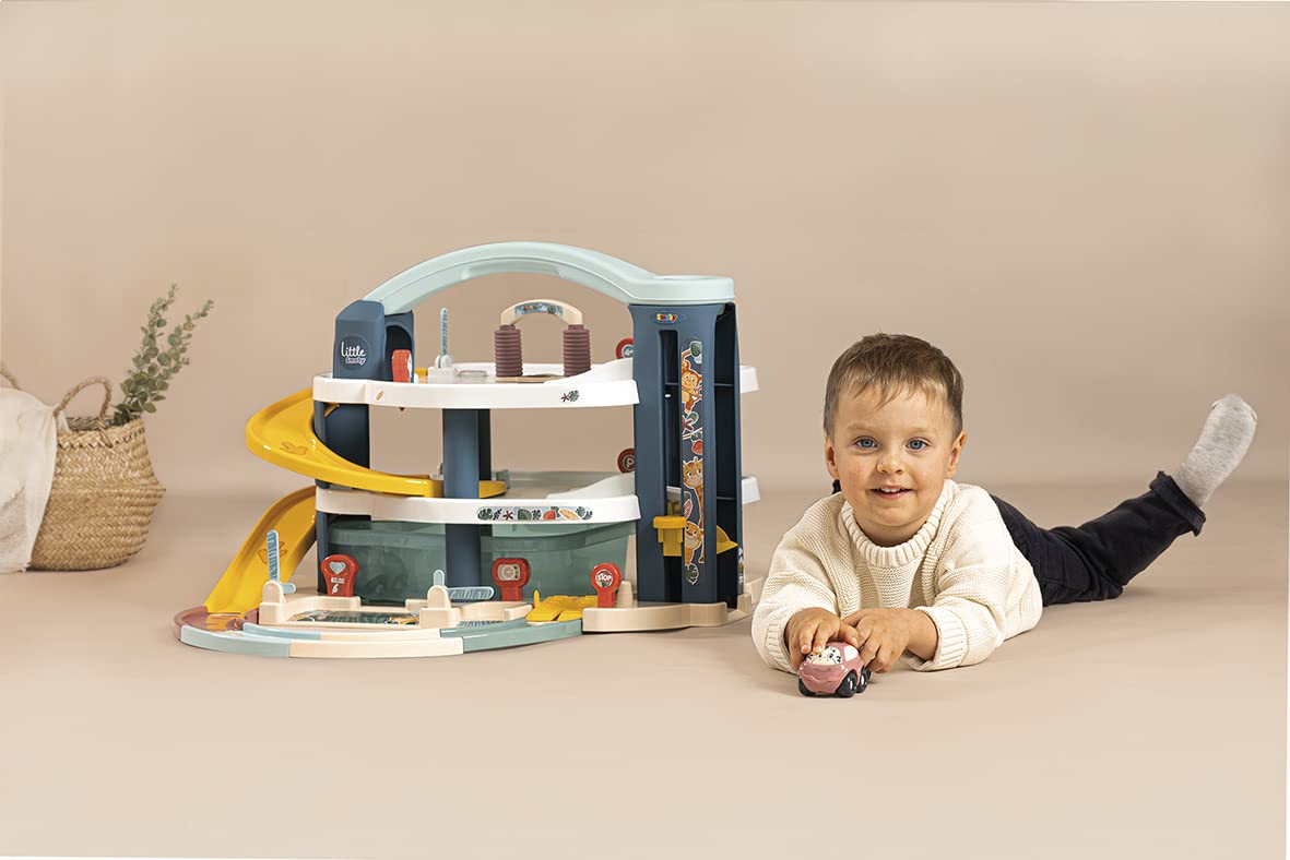 smoby-little-smoby-parkhaus-garage-ab-18-monaten-mit-auto image 6