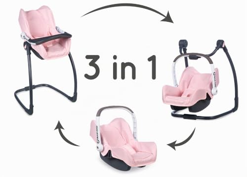 smoby-maxi-cosi-3-in-1-puppenhochstuhl-rosa-f-r-puppen-42cm image 7
