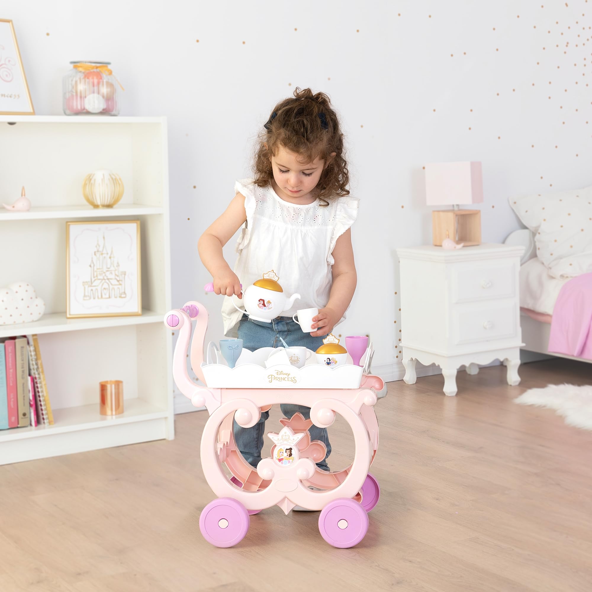 smoby-disney-princess-tea-trolley-teeset-17-teilig image 4