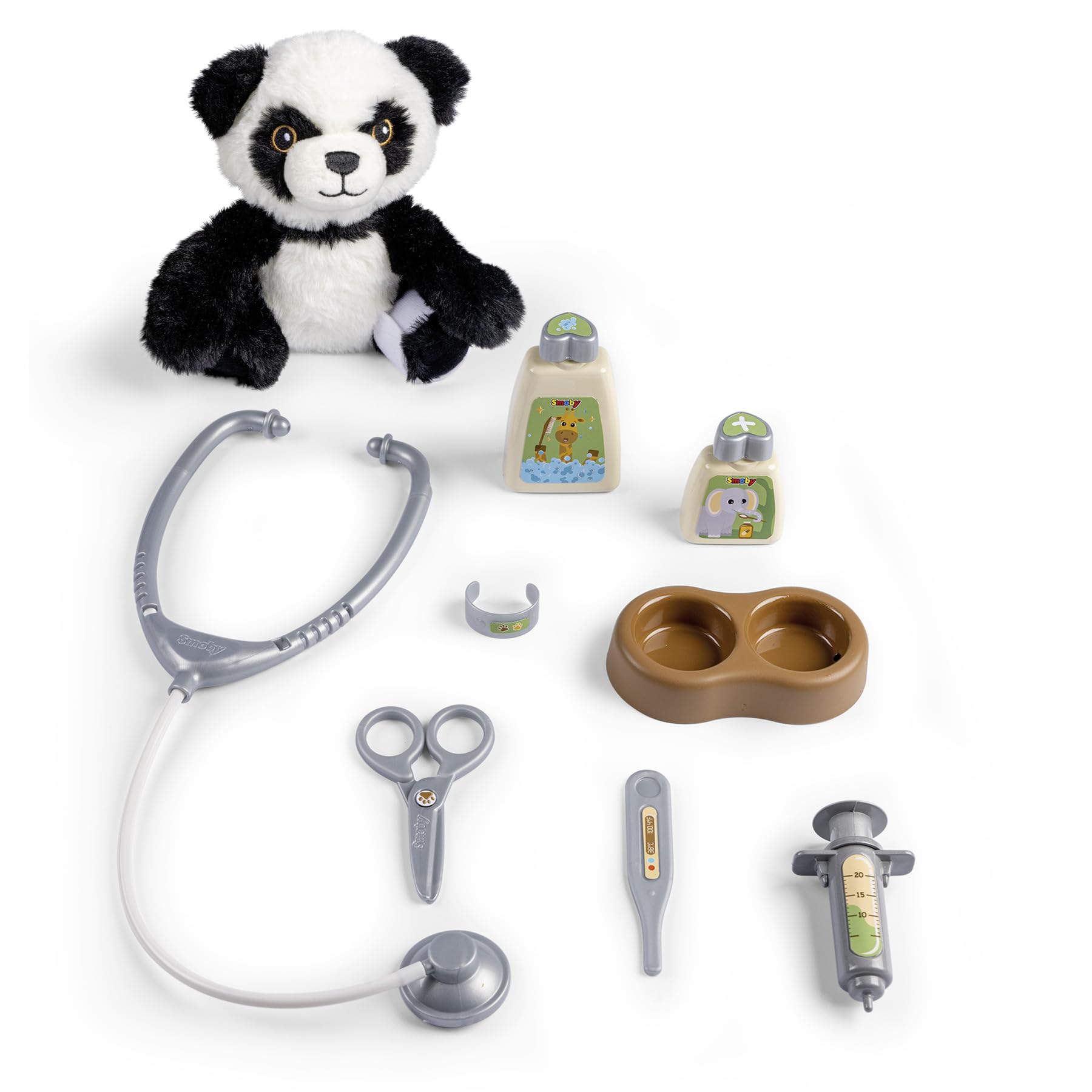 smoby-baby-care-tierarzt-trolley-2-in-1-mit-panda-ab-3-jahren image 3