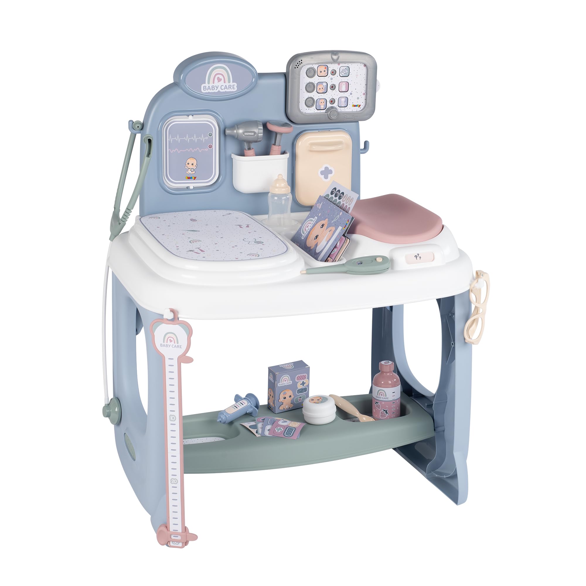 smoby-baby-care-center-puppenarzt-untersuchungstisch-ab-3-jahren image 1