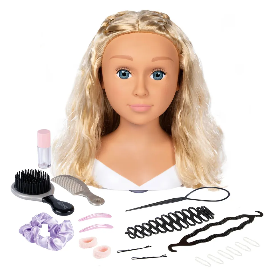 smoby-my-beauty-frisierkopf-blond-mit-19-zubeh-r image 1
