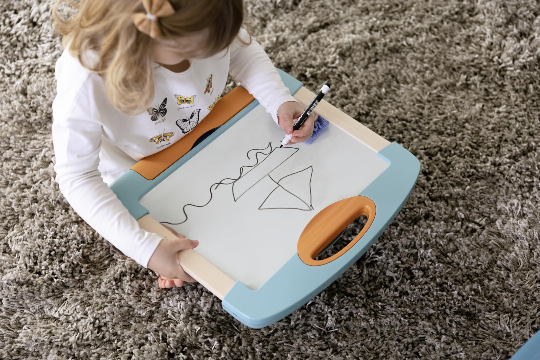 smoby-tisch-maltafel-magnettafel-holz-mit-stiften-ab-3-jahren image 7