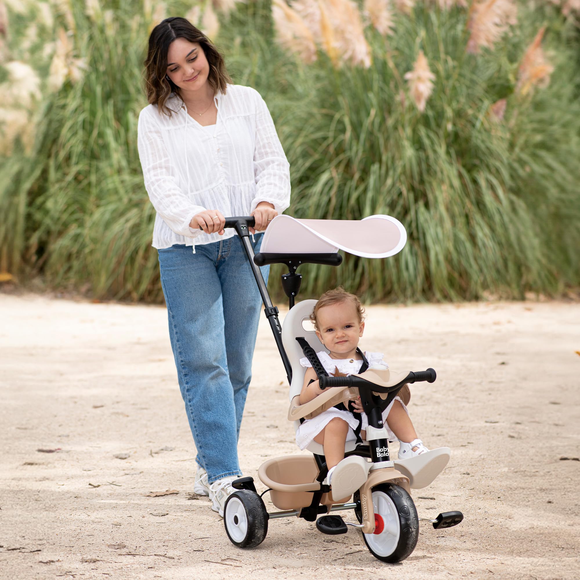 smoby-life-baby-balade-3-in-1-dreirad-beige-ab-10-monate image 4