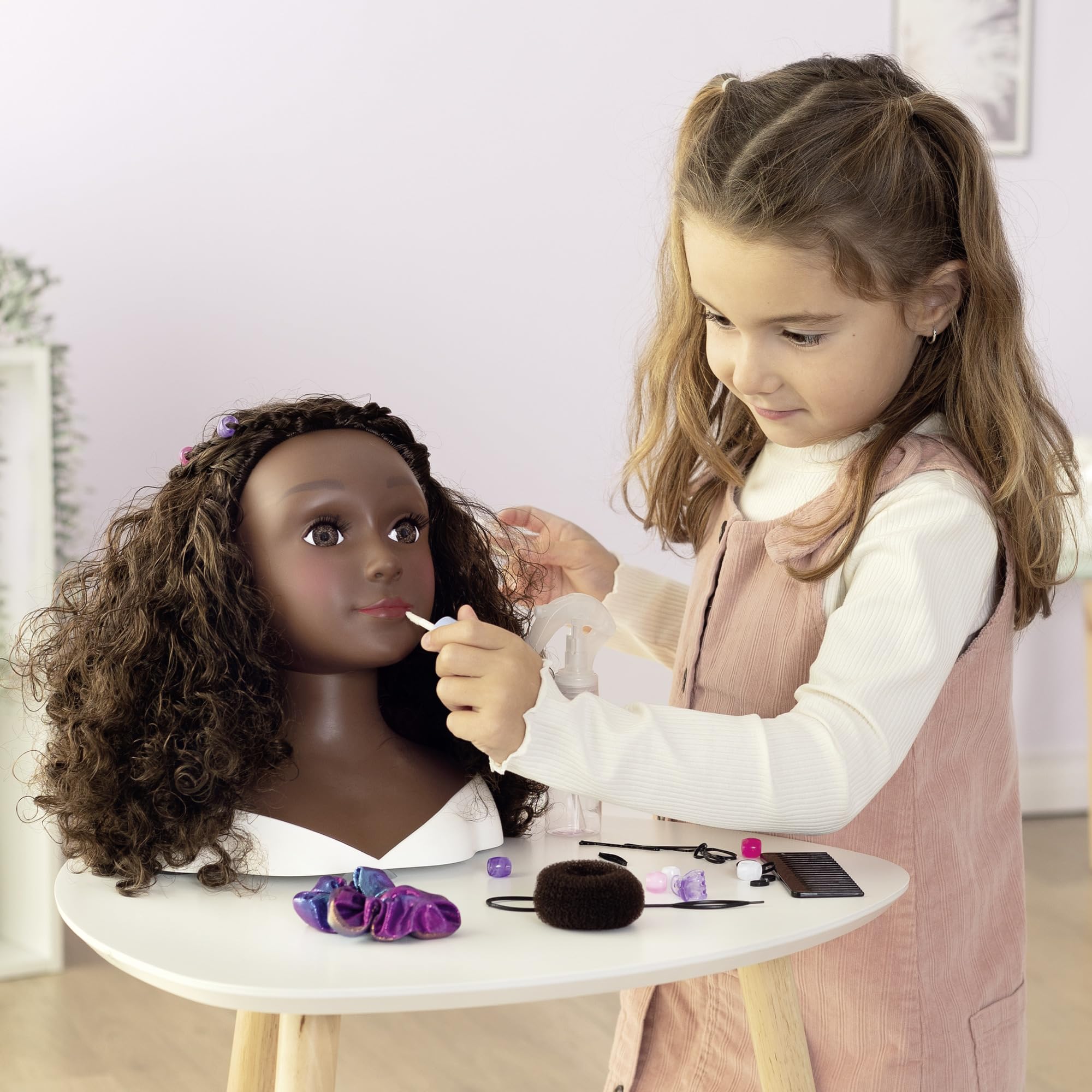 smoby-my-beauty-frisierkopf-afro-schminkkopf-mit-23-zubeh-r image 5