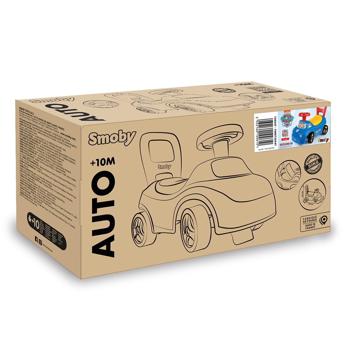 smoby-paw-patrol-rutscher-kinderfahrzeug-mit-staufach-ab-10-monaten image 6