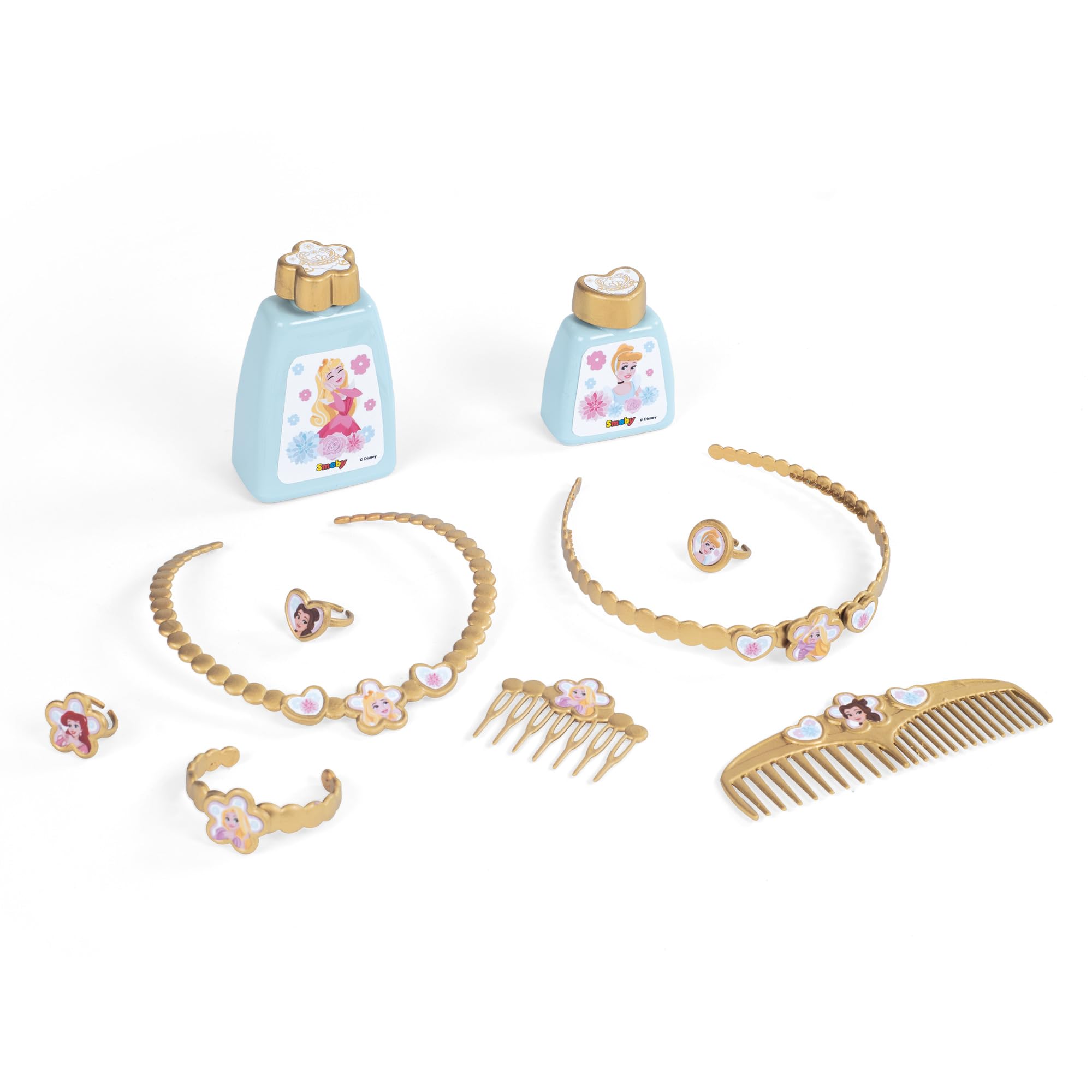 smoby-disney-princess-frisiertisch-schminktisch-mit-hocker-ab-3-j image 4