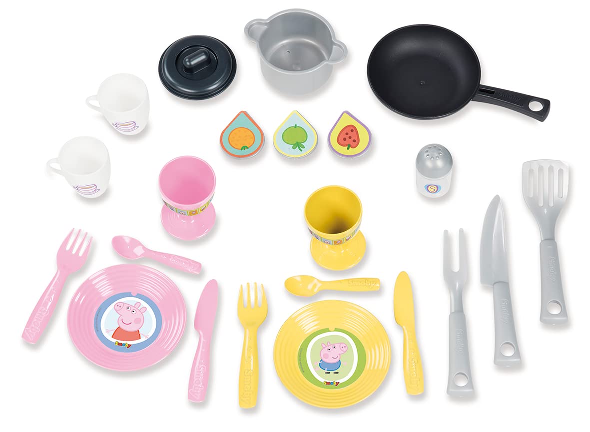 smoby-peppa-wutz-cooky-k-che-spielk-che-22-tlg-rosa image 4
