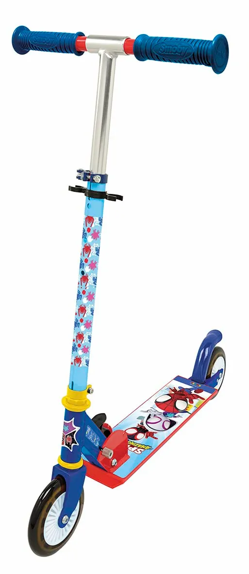 smoby-spidey-scooter-roller-2-r-der-klappbar-ab-5-jahren image 1