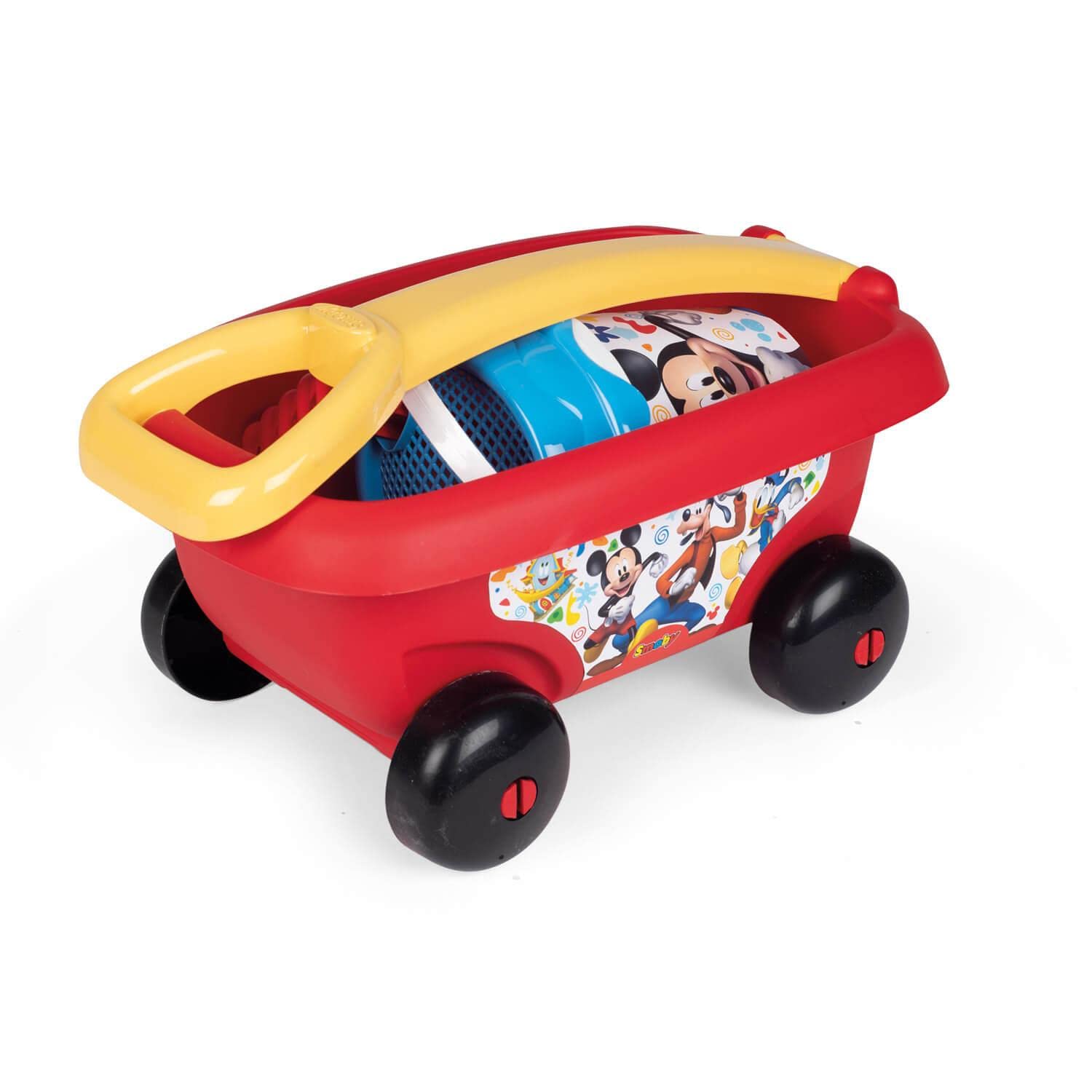 smoby-disney-mickey-mouse-strandwagen-mit-sandset-5-tlg image 3