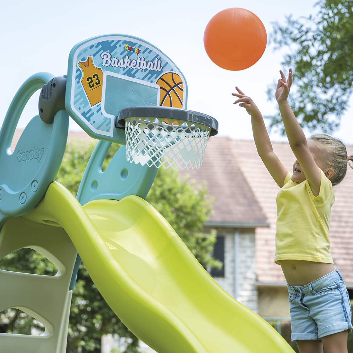 smoby-life-basketballkorb-3-in-1-820700-rutschen-zubeh-r-outdoor image 5