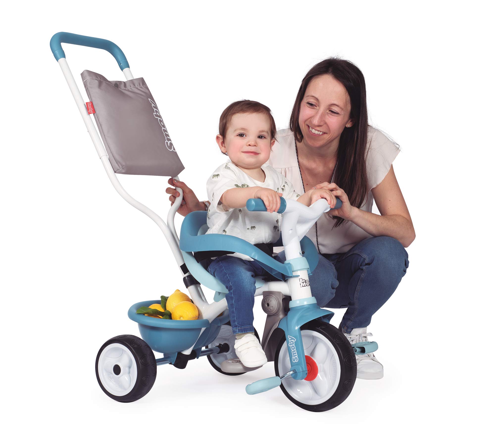 smoby-be-move-komfort-dreirad-blau-mit-schubstange image 2
