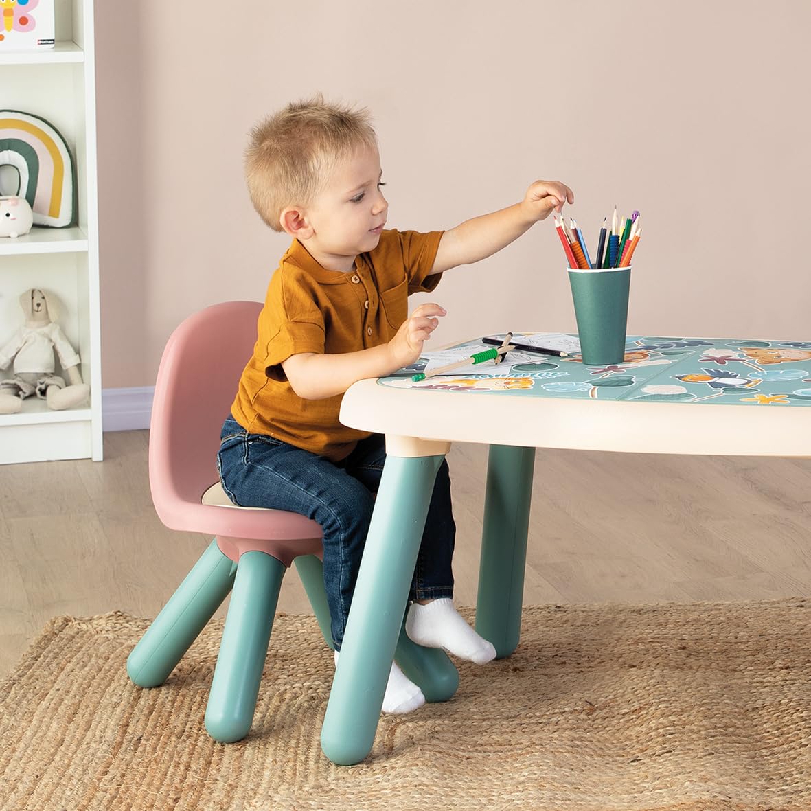 smoby-life-little-kid-stuhl-berry-kunststoff-ab-18-monate image 2