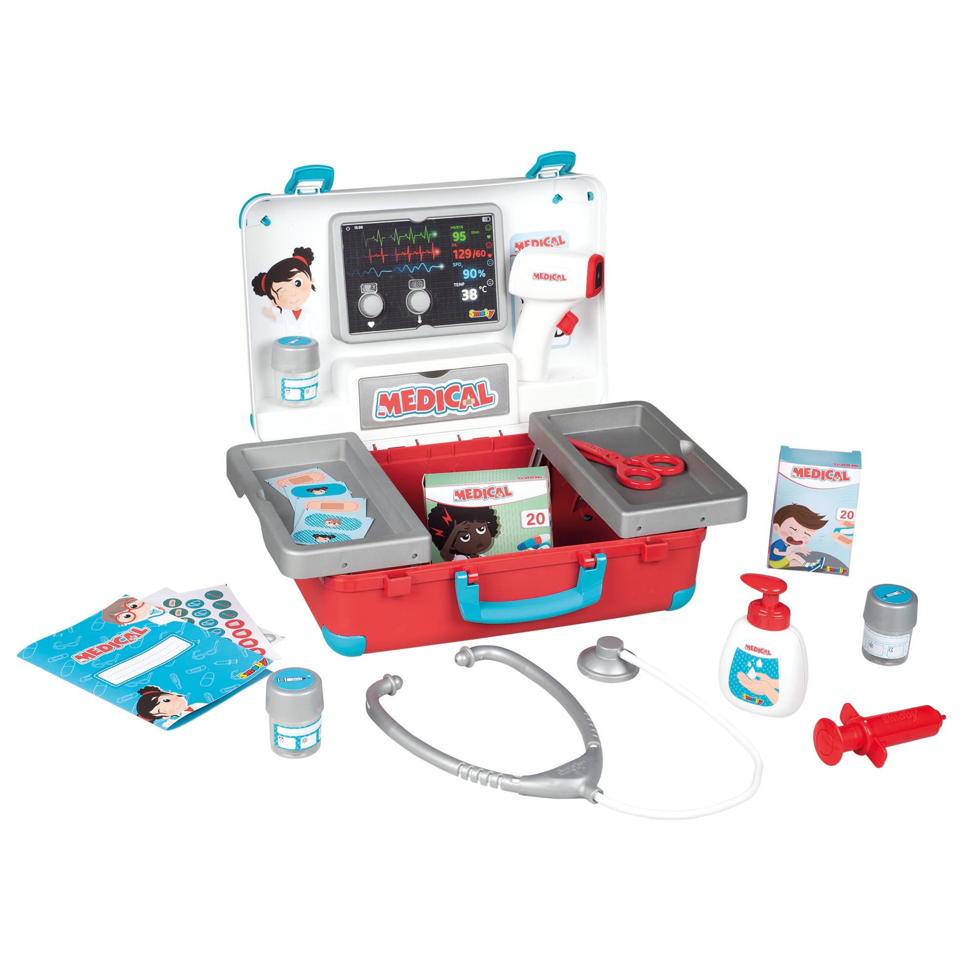 smoby-baby-care-arztkoffer-gro-mit-thermometer-ab-3-jahre image 1