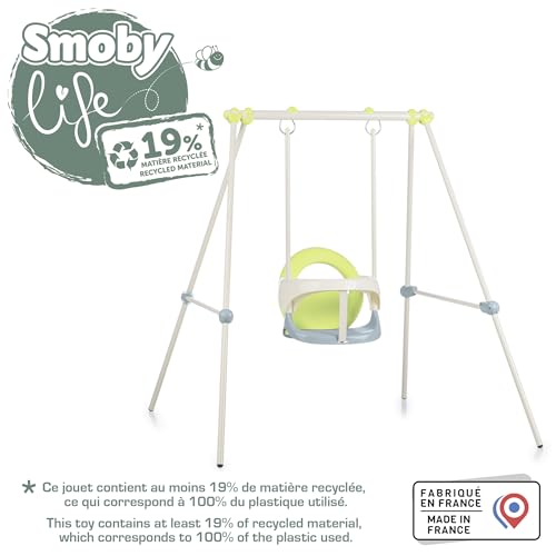 smoby-life-metall-babyschaukel-recycled-babysitz-ab-6-monate image 8