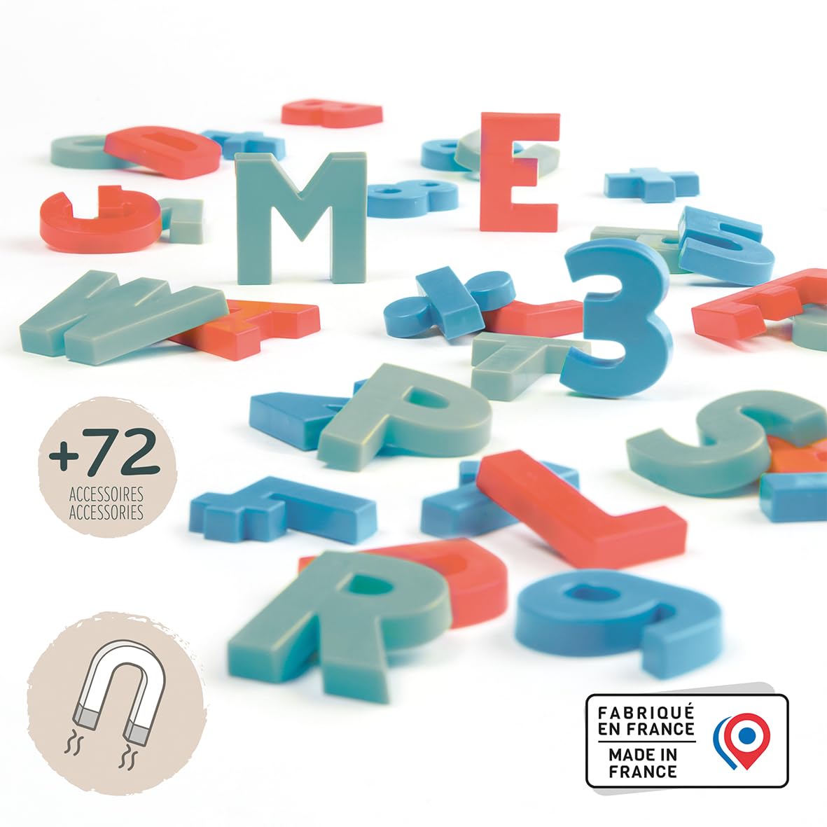 smoby-life-magnetbuchstaben-zahlen-set-72-teile-ab-3-jahren image 2