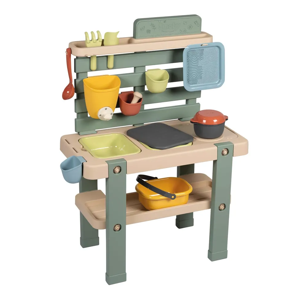smoby-life-matschk-che-outdoor-spielk-che-mit-zubeh-r image 1